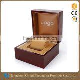 Wholesale Luxury Modern Custom Logo Printed Solid Wood Watch Boxes