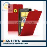 New Leather Flip Mobile Phone Case Cover Stylus Accessory For Nokia Lumia 520 thumbnail-1