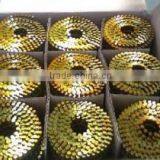 (factory) New product galvanized roofing coil nails galvanized roofing coil nail big head