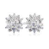 Elegant Luxurious Party Studs With AAA+ Cubic Zircon Stone Fashion Earrings for Women