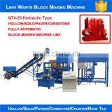 Fully Automatic Hydraulic Station QT4-25 Automatic Concrete Hollow Block Making Machine thumbnail-3