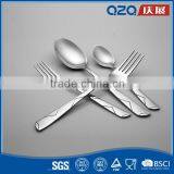 Best Quality Stainless Steel Cuttlery Dinner Set Hammered Flatware thumbnail-2