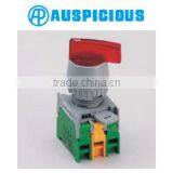 22mm IP65 Waterproof 3 Position Long Lever Illuminated Selector Switch Neon/LED (GLSL223) thumbnail-1