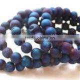 2015 Fall Winter New Design Metallic Natural Semi Precious Stone Beads Bracelet thumbnail-1