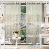 100% Organza With Embroidery Curtain thumbnail-1