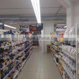 30W 60W 120W Linear LED Pendant Light Fixture for Supermarket Ceiling Mounted Installation thumbnail-3