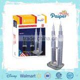 Malaysia Souvenir of Twin Towers Super 3d Puzzle
