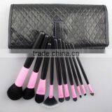 Top Quality Cosmetic Brush Kits With PU Bag thumbnail-1