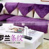 Embroidery Microfleece Sofa Cover thumbnail-1