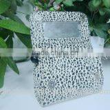 2016 New Arrival Makeup Bag Leopard Print PVC Cosmetic Bag Sexy Lady Bag With Mirror thumbnail-4