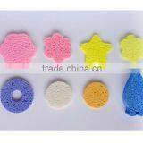 Creative Cute Cellulose Baby Sponge for Cosmetic Puff Cleaning Face Makeup Products