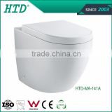 HTD-MA-141A modern hot selling ceramic wall hung vacuum toile