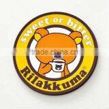 2013 the Best-selling Multicolor Bear Silicone Cup Mat