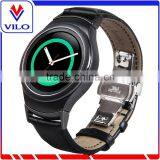 Genuine Leather Replacement Sports Band For Samsung Gear S2 SM-R720, For Samsung Gear S2 Sport Watch Band