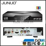 JUNUO Shenzhen Manufacture OEM Quality FTA HD Mpeg4 Digital Terrestrial tv Decoder Set Top Box Dvb-t2 Columbia thumbnail-2