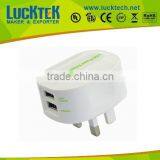uk Type 5v 3A Duplex Usb Power Adapter thumbnail-1