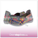 Lady's Slip-on Manufacturer Weave Flat Casual Shoes thumbnail-2