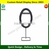Royal Crown Frame Collection Black Oval Earring Display YM5-1367