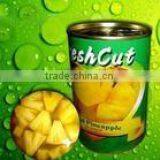 Fresh bulk canned pineapple