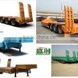 3Axle Shengrun Low Bed Semi Trailer thumbnail-2