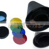 Photography Strobe Flash Light Aluminum Snoot