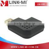 LINK-MI LM-H90 Full HD Video HDMI Male to Female Video Connector Adapter thumbnail-5