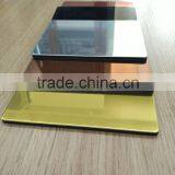 Gold Wall Panel Mirror Surface Aluminum Composite Panel High Quality thumbnail-3