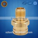 Brass Copper Nut Precision Machine Parts Cnc Brass Service thumbnail-4