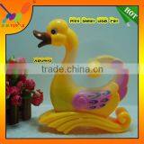 2015 Cute Swan Deign New Supper Cooling Mini USB/Battery Operated Fan at Factory Price thumbnail-2