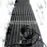 ground protection mats for temporary road