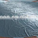 18oz Vinyl Coated Gray/Silver Round Tarps,Gray/Silver Baseball Field Round Tarps