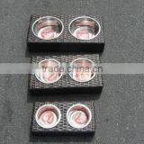 Double Size Rattan Pet Bowl Frame thumbnail-2