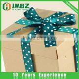 Recycled Materials Feature and Paper Material Fold Kraft Jewelry Boxes