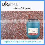 Acrylic building exterior wall emulsion paint coating