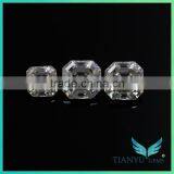 Lab Grown Color Diamonds Asscher Cut Forever Brilliant Moissanite thumbnail-1