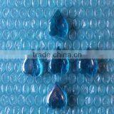 heart shape glass stones,sea blue glass stones