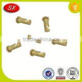 Custom Bronze Single Robe Hook Polished Brass Satin Brass Hooks thumbnail-1