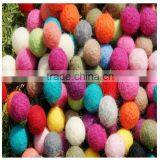 Eco Friendly Nepal Wool Felt Balls thumbnail-1