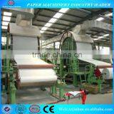 1880mm Single Dryer& Single Cylinder Mould Toilet Paper Machine, Paper Machine Factory