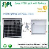 15 Watt Solar Battery Powered Radar-sensor Light Indoor Solar Ceiling Light thumbnail-1