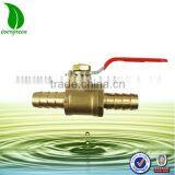 Brass Ball Valve With Hose Barb thumbnail-1