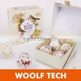 100% Handmade Luxury Moisturizing Fizzy Bath Bomb With Dried Petals thumbnail-5