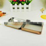 Factory Sale Rectangular Hinged Cigar Tin Metal Box thumbnail-2