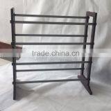 Solid Wood 4 Tier Expandable Length Shoe Rack for 100cm Length Shoes Storage Organizer thumbnail-3