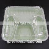 China Factory Direct Meal Prep 4 Compartment Food Containers, 10pack, Leak Proof, Microwave, Bento Lunch Food Box Container thumbnail-1