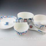 Children Porcelain Dinner Set, Doraemon Design Printing Children Dinnerware thumbnail-1
