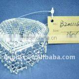 Heart Shaped Silver Wire Birthday Gift Boxes thumbnail-1