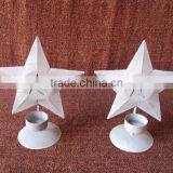 Designer Iron Candle Holders,Star Shape Iron Candle Holder,Metal Candle Holders thumbnail-1
