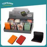 Toprank Hot Selling Antitheft 6pc Aluminum Case Protect Rfid Blocking Wallet Credit Card Holder thumbnail-1