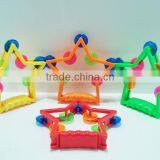 Lovely Star Cartoon Plastic Tambourine For Kids School Hand Drum Plastic Tambourine thumbnail-1